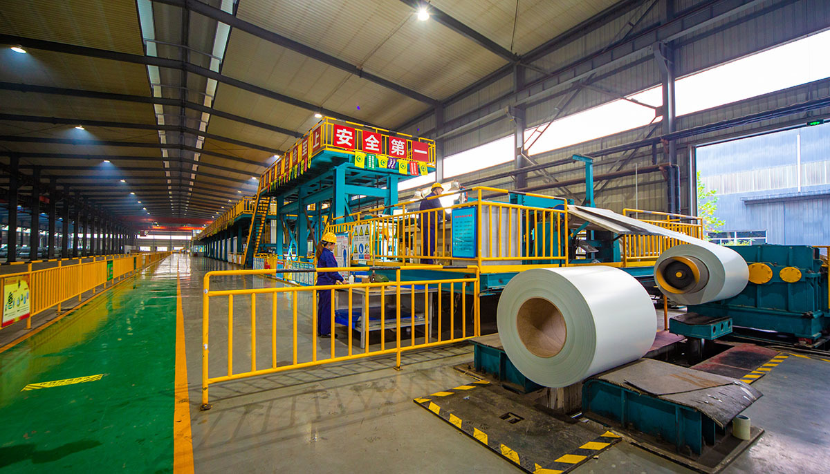 Color Coating Plate Production